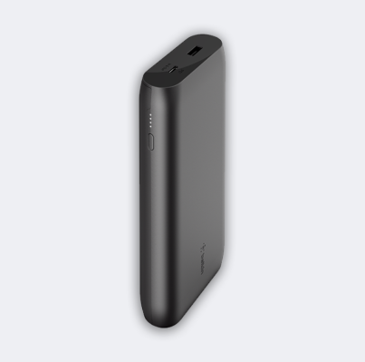 BELKIN 20K POWER BANK USB-C 30W PD, 1X12W USB-A, 0.6M USB-C CABLE, BLACK - Feature 1