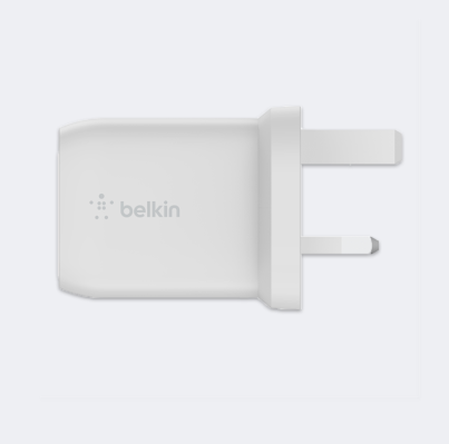 Belkin BoostCharge Pro Dual USB-C GaN Wall Charger with PPS 65W (UK Plug) - Feature 4