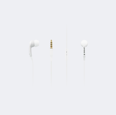 Lenovo 100 In-Ear Headphone - White - Feature 2