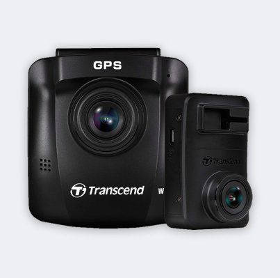 TRANSCEND DrivePro 620, 32GX2, Dual Camera Dashcam, Dual 1080P, Sony Sensor, GPS - 1