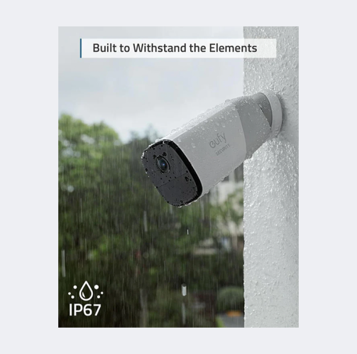 eufy eufyCam 2 Pro add on camera B2C - Gray+White - Ready for Any Weather Feature