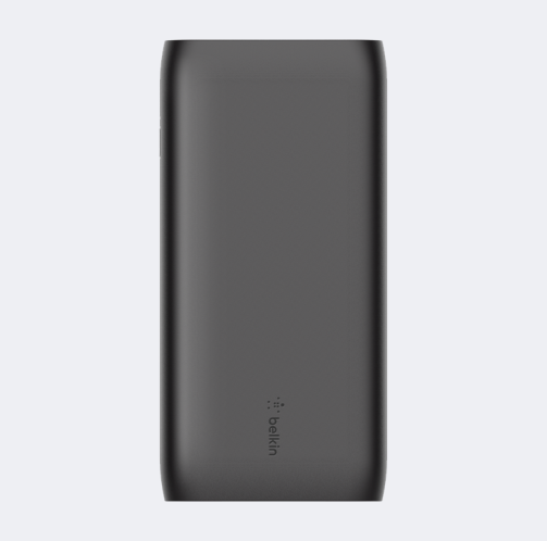 BELKIN 20K POWER BANK USB-C 30W PD, 1X12W USB-A, 0.6M USB-C CABLE, BLACK