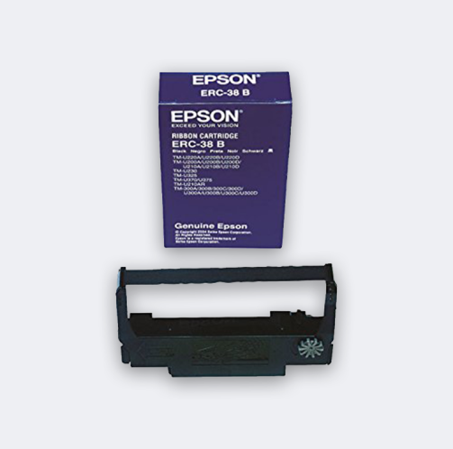 EPSON ERC-38B STD RIBBON CASSETTE - TMU220 Series