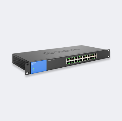 LGS124P 24-PORT GE UNMANAGED POE SWITCH-1